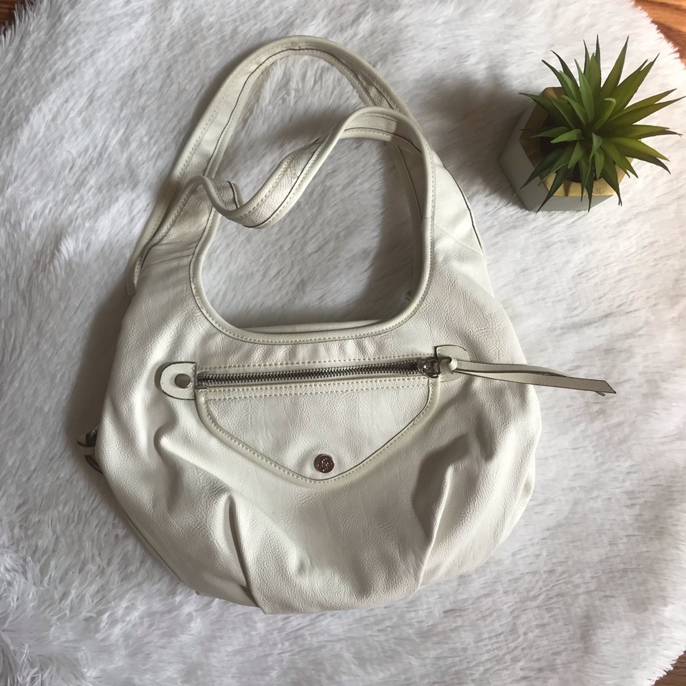 Simply Vera Vera Wang White Shoulder Bag Authentic